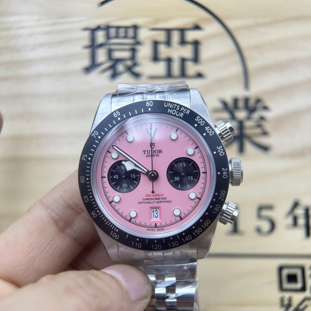 M+ 廠 TUDOR 帝舵 碧灣系列 粉色 M79360N-0014腕表 終級版 7750機芯 41MM 香港可面交
