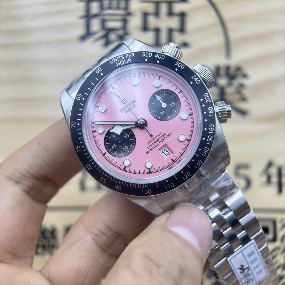 M+ 廠 TUDOR 帝舵 碧灣系列 粉色 M79360N-0014腕表 終級版 7750機芯 41MM 香港可面交