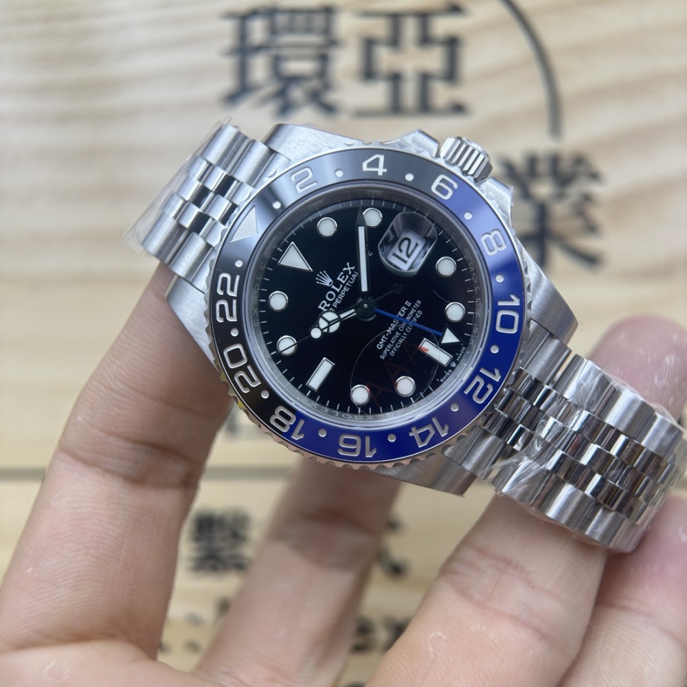 VS 廠 頂級複刻手錶 ROLEX GMT 勞力士 格林尼治型系列 126710 國米圈 藍黑圈 3285機芯 904鋼 香港可面交