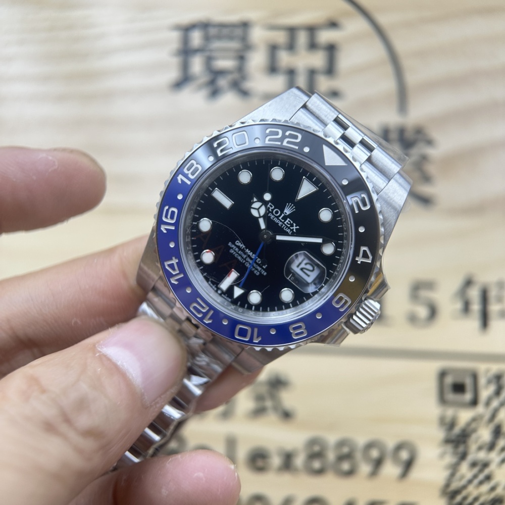 VS 廠 頂級複刻手錶 ROLEX GMT 勞力士 格林尼治型系列 126710 國米圈 藍黑圈 3285機芯 904鋼 香港可面交