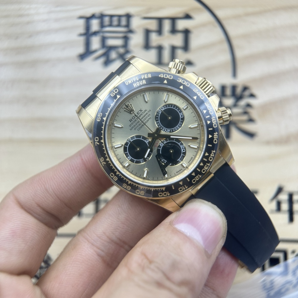 VS廠 高端複刻手錶 勞力士 迪通拿 ROLEX DAYTONA 126518 余文樂 4131機芯 904L鋼 配重版 香港可面交