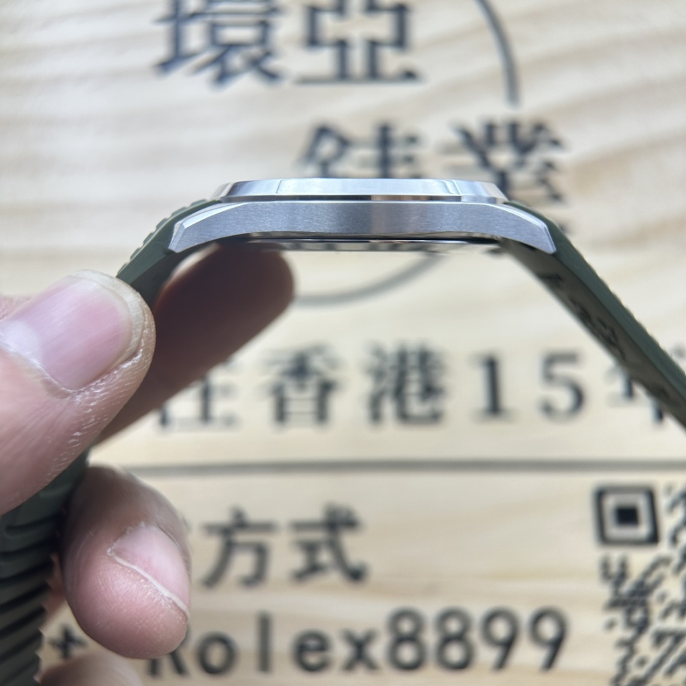 DDF廠 頂級複刻 PP PATEK PHILIPPE 百達翡麗 AQUANAUT 系列 5168G-010 牛油果 手雷330機芯 配重版