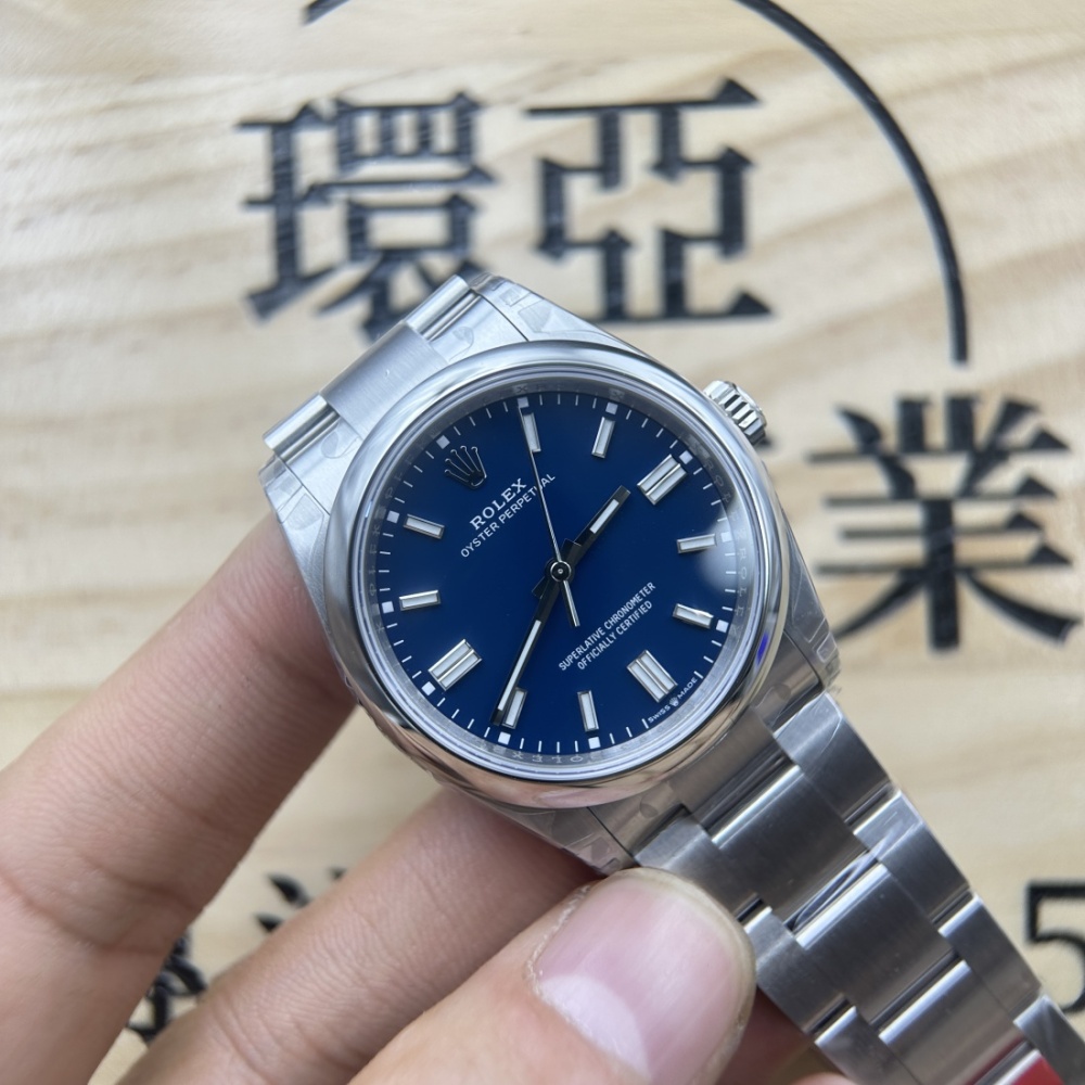 VS廠 頂級複刻手錶 ROLEX OYSTER 勞力士 蠔式恒動系列126000-0015 藍面 3230機芯 香港可面交