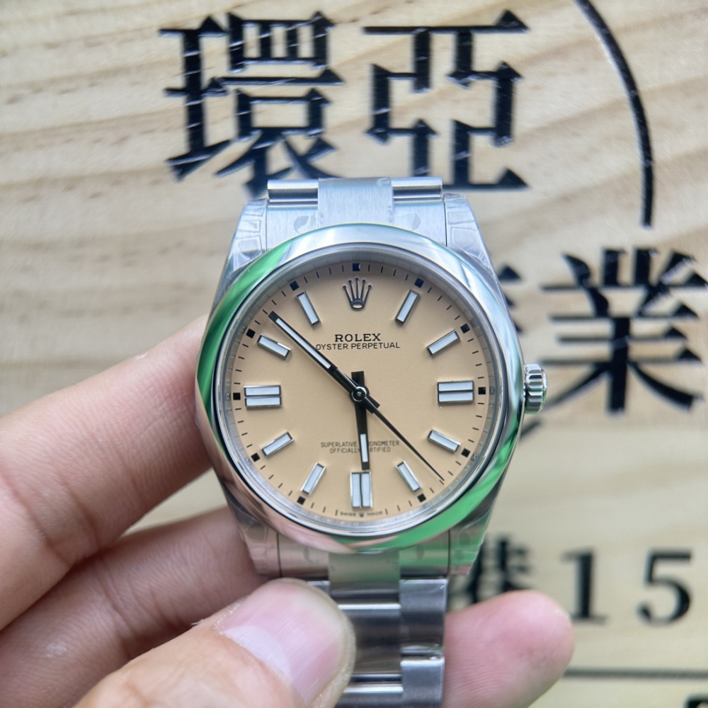 VS廠 超頂級複刻手錶 rolex OYSTER 勞力士 蠔式恒動系列 134300-0007 黃色 3230機芯 香港可面交
