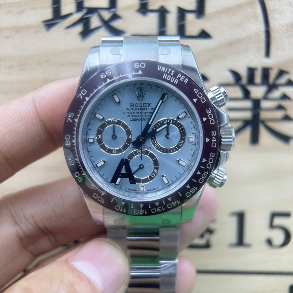 VS 頂級複刻手錶廠 ROLEX DAYTONA 勞力士 迪通拿 116506 冰藍迪 配重171克 4130機芯 香港可面交