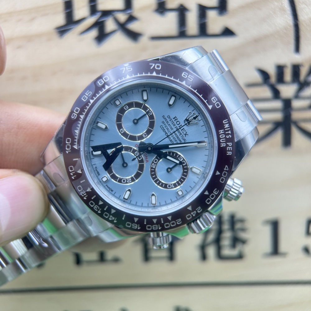 VS 頂級複刻手錶廠 ROLEX DAYTONA 勞力士 迪通拿 116506 冰藍迪 配重171克 4130機芯 香港可面交