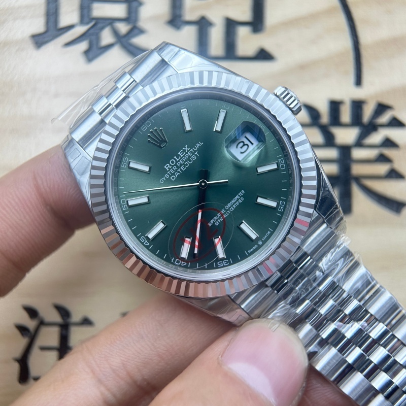 VS廠 ROLEX DATE JUST 勞力士 日志 126334 灰日志 丹東3235機芯 香港可面交