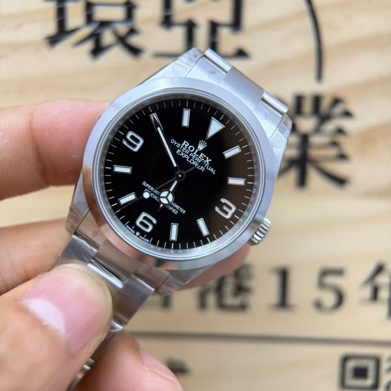 VS廠 ROLEX EXPLORER 勞力士 探險者一 探一 214270 369 3230機芯 香港可面交