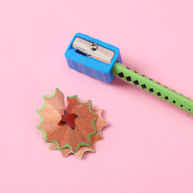 مجموعة أقلام رصاص موهوي HB ذات رأس خشبي مُطري، مكونة من 12 علبة ورقية