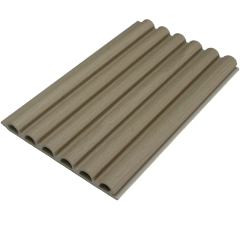 Round Interior WPC Wall Panel 152x15mm