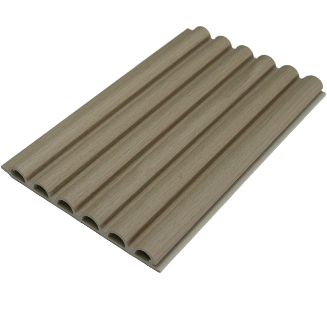 Round Interior WPC Wall Panel 152x15mm