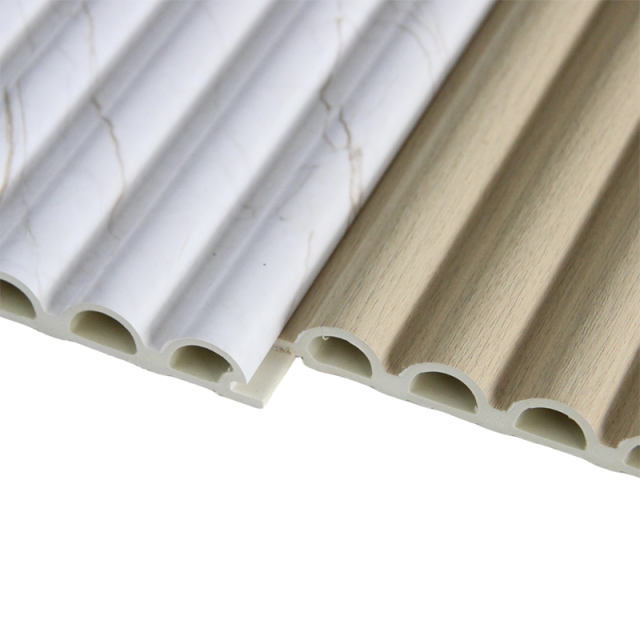 Round Interior WPC Wall Panel 152x15mm