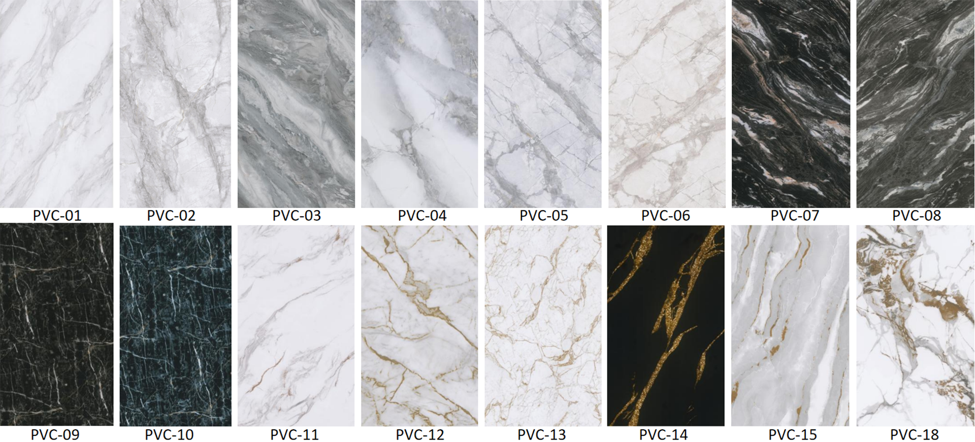 pvc marble panels
