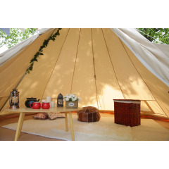 4m Canvas Teepee Tent(A type pole)