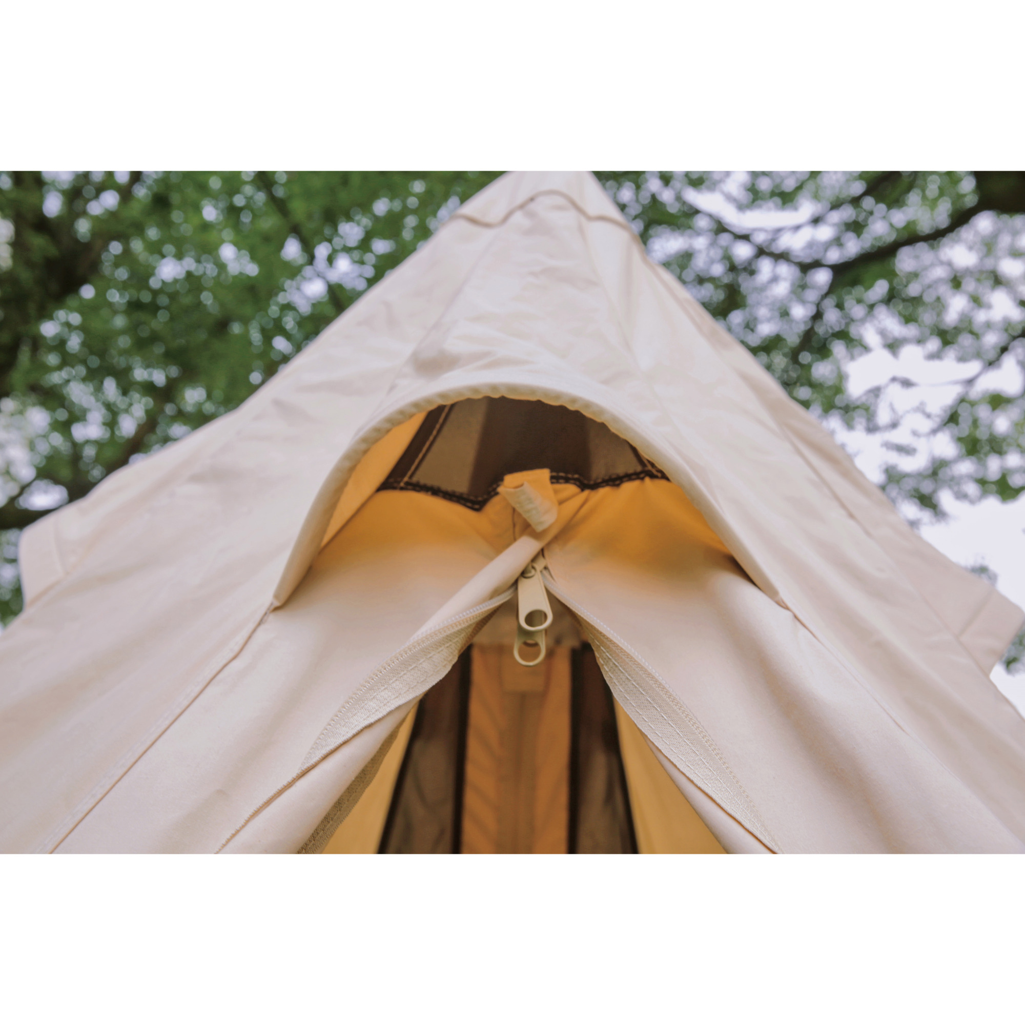 4m Teepee Tent With Double Doors