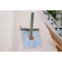 5m Canvas Teepee Tent
