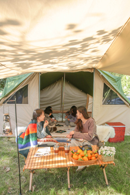Four-door Square Tent