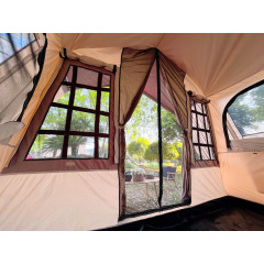 Double layer cabin tent