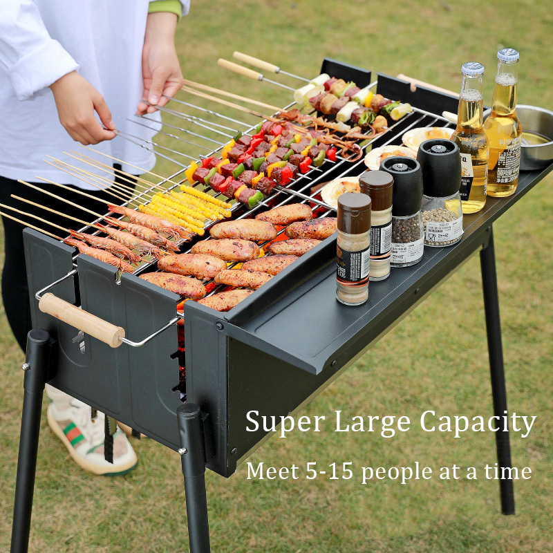Windproof Charcoal Grill