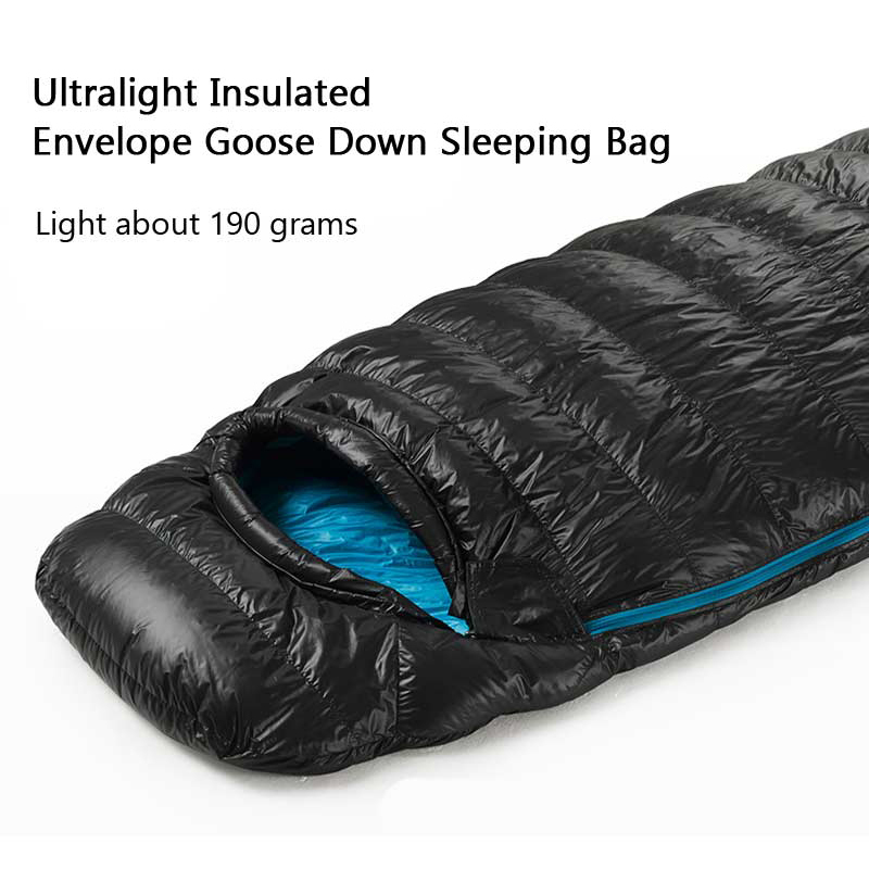 Envelope goose down sleeping bag