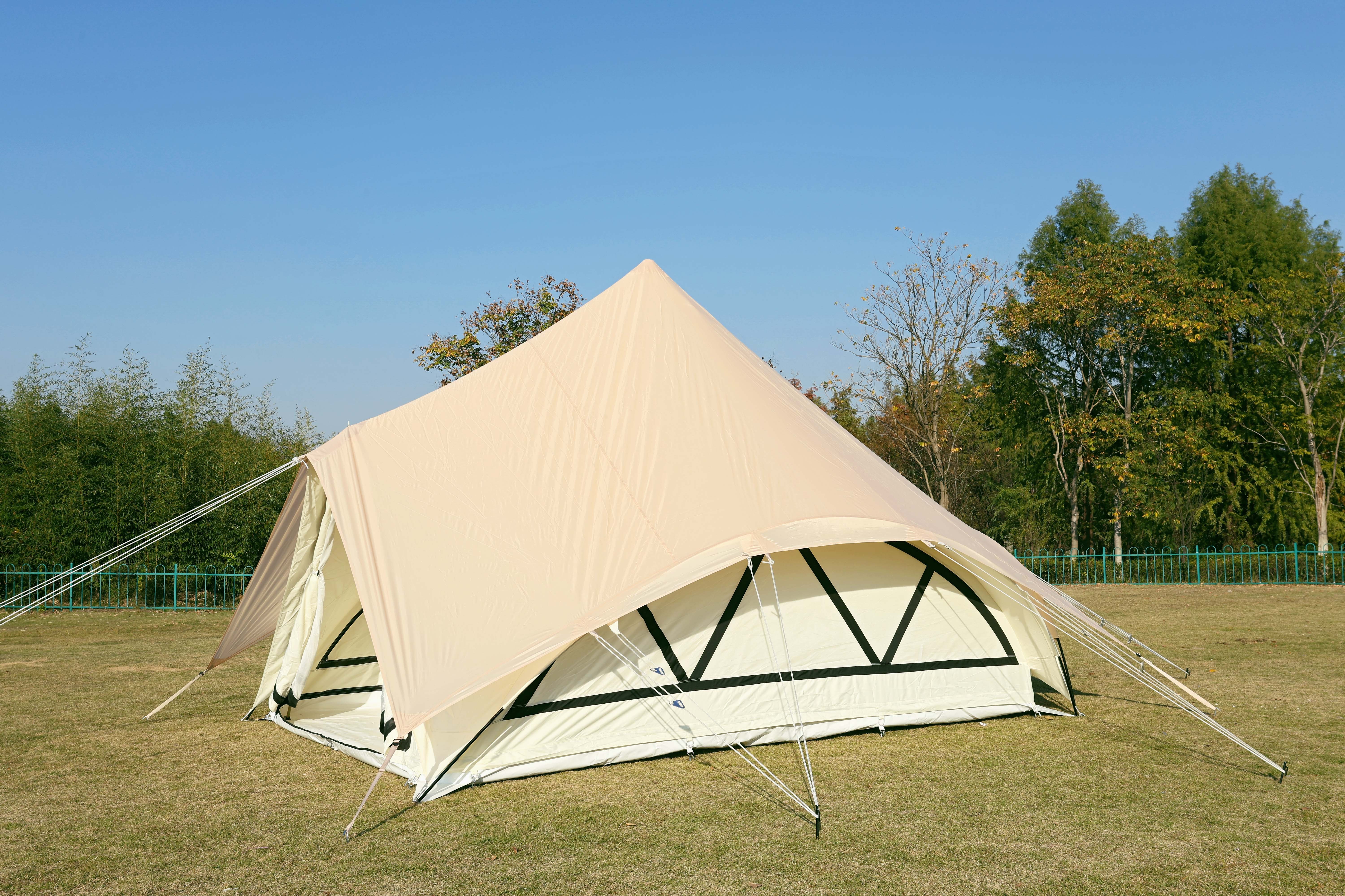 Brisa tent – 3×4m Dual-Fabric Wall Tent for Luxury Glamping & Commercial Camping