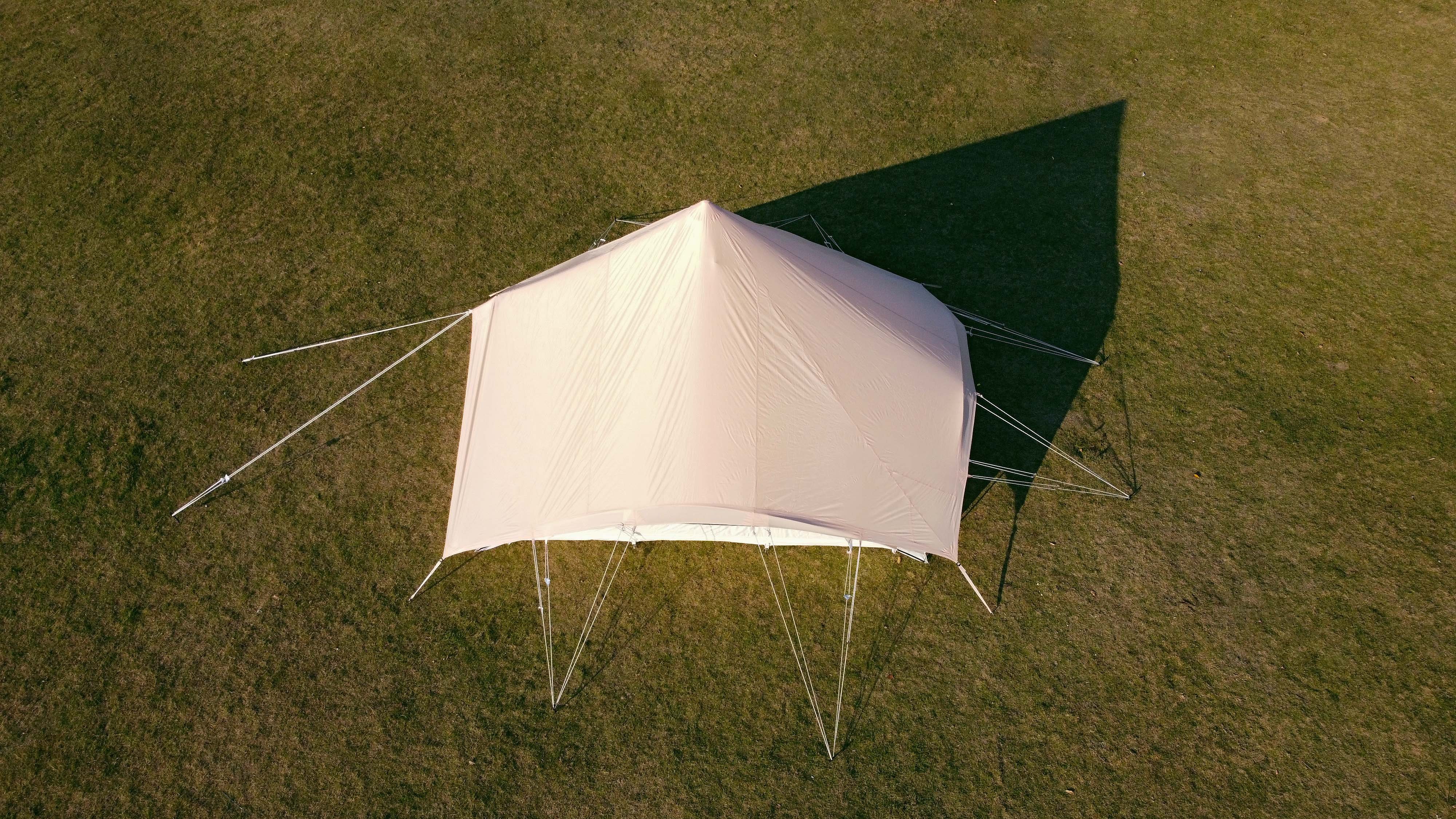 Brisa tent – 3×4m Dual-Fabric Wall Tent for Luxury Glamping & Commercial Camping