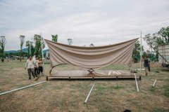 Safari Tent with Awning – B2B Luxury Glamping Shelter for Resorts & Commercial Campsites