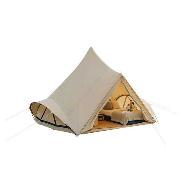 Brisa tent – 3×4m Dual-Fabric Wall Tent for Luxury Glamping & Commercial Camping