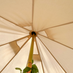 Canvas Teepee Tent with Triangular Door  | Luxury Glamping Solution | B2B Wholesale