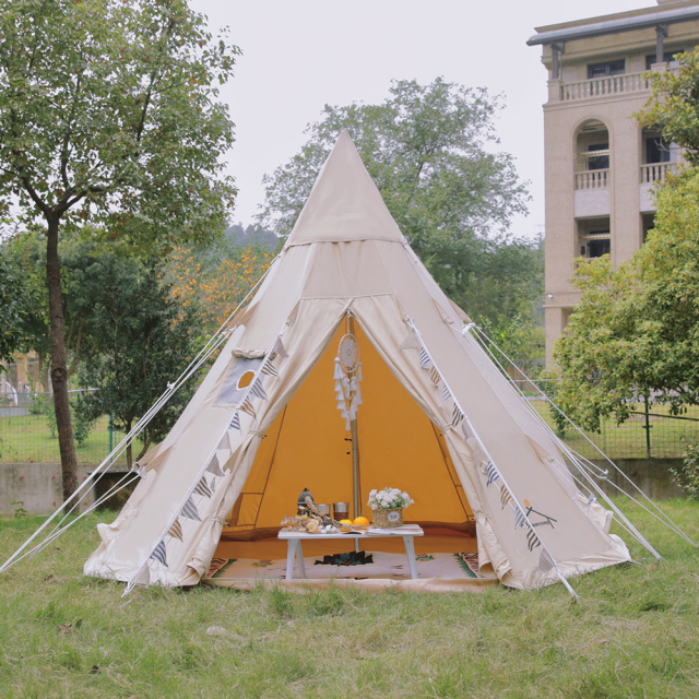 Canvas Teepee Tent | 3m/4m/5m Commercial Glamping Solutions