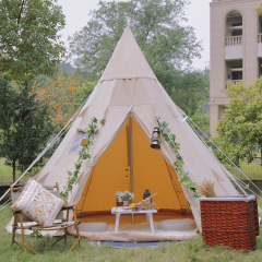 Canvas Teepee Tent | 3m/4m/5m Commercial Glamping Solutions