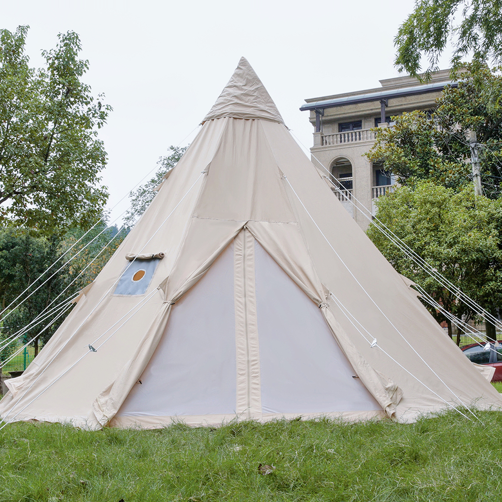 Canvas Teepee Tent | 3m/4m/5m Commercial Glamping Solutions