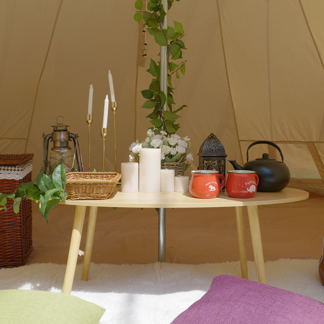 Canvas Teepee Tent | 3m/4m/5m Commercial Glamping Solutions