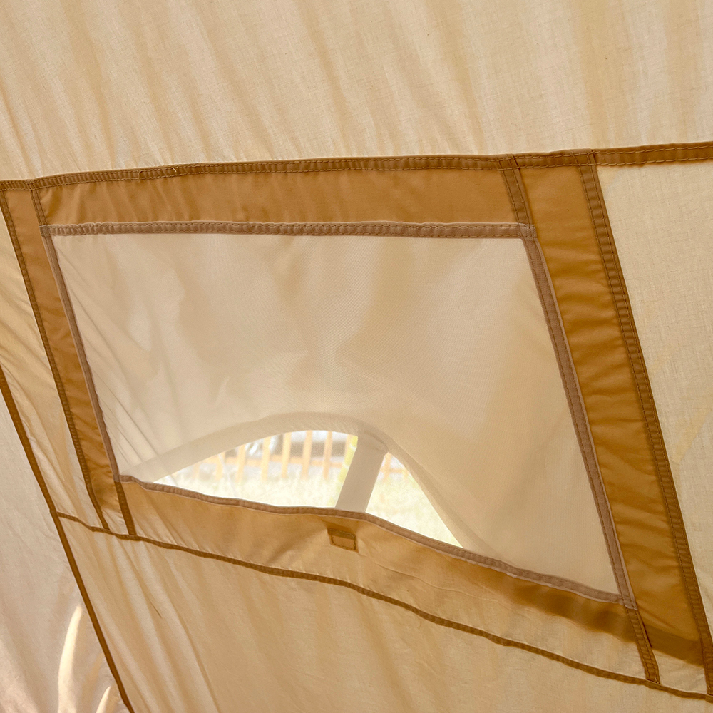 Canvas Teepee Tent with Triangular Door  | Luxury Glamping Solution | B2B Wholesale