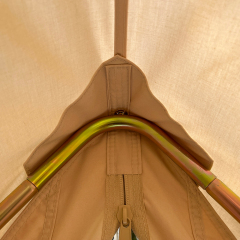 Canvas Teepee Tent with Triangular Door  | Luxury Glamping Solution | B2B Wholesale