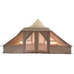 Double Door Canvas Touareg Tent  | Luxury Glamping Solution | B2B Supplier