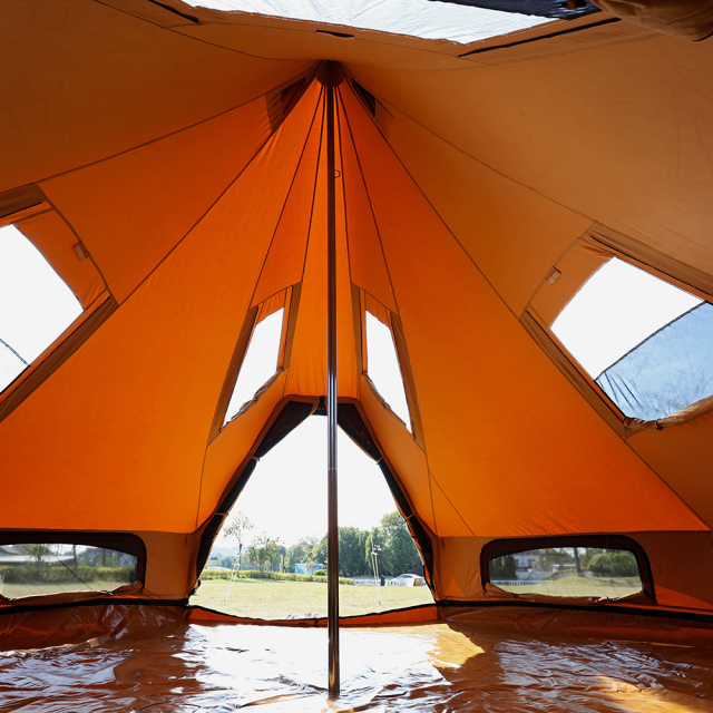 Premium Aguja Tent - Waterproof Cotton Canvas 15㎡ Commercial Solution