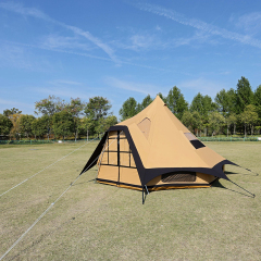 Premium Aguja Tent - Waterproof Cotton Canvas 15㎡ Commercial Solution