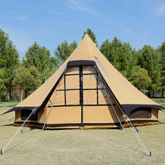 Premium Aguja Tent - Waterproof Cotton Canvas 15㎡ Commercial Solution