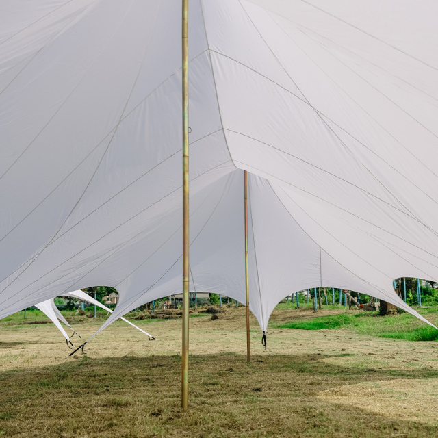 Trinity Star Tent -  Large Outdoor Canopy for Corporate Events, Team Building & Professional Exhibitions