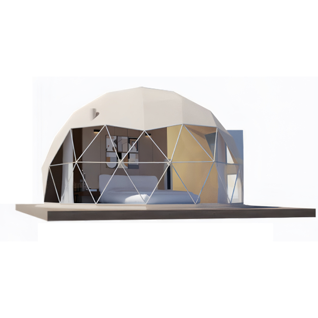 Geodesic Dome Tent | Luxury Glamping Hotel Pod with Insulated Liner