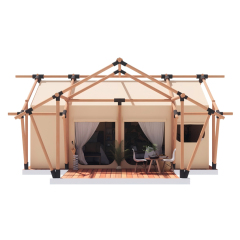 Luxury Escape Tent | Compact Glamping Hotel Pod for Romantic Eco-Retreats