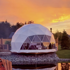 Geodesic Dome Tent | Luxury Glamping Hotel Pod with Insulated Liner