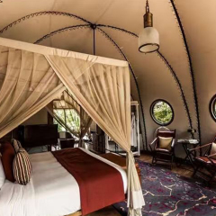 Onion Pod Tent | Premium Egg-Shaped Glamping Structure | B2B Supplier