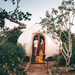 Onion Pod Tent | Premium Egg-Shaped Glamping Structure | B2B Supplier