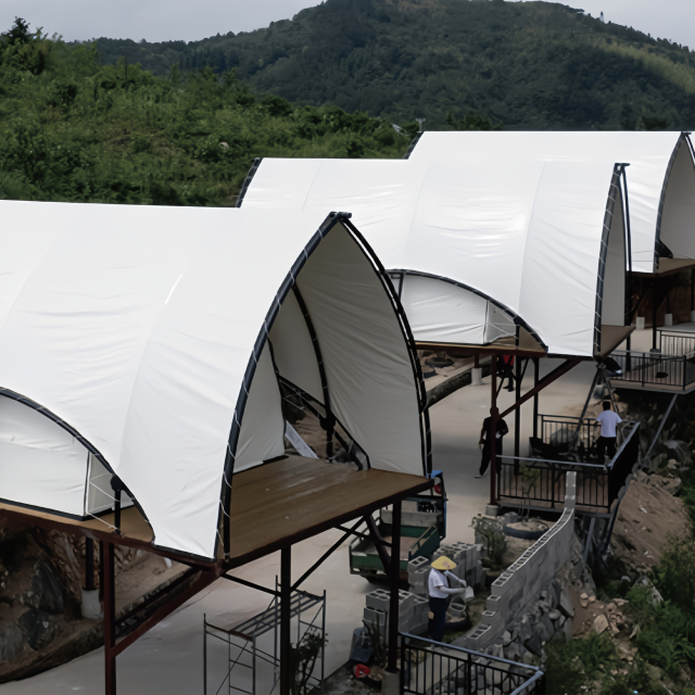 Sailing Hotel Tent | Luxury Architectural Eco-Lodge & Resort Shelter