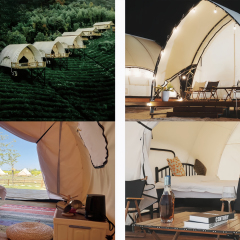 Sailing Hotel Tent | Luxury Architectural Eco-Lodge & Resort Shelter