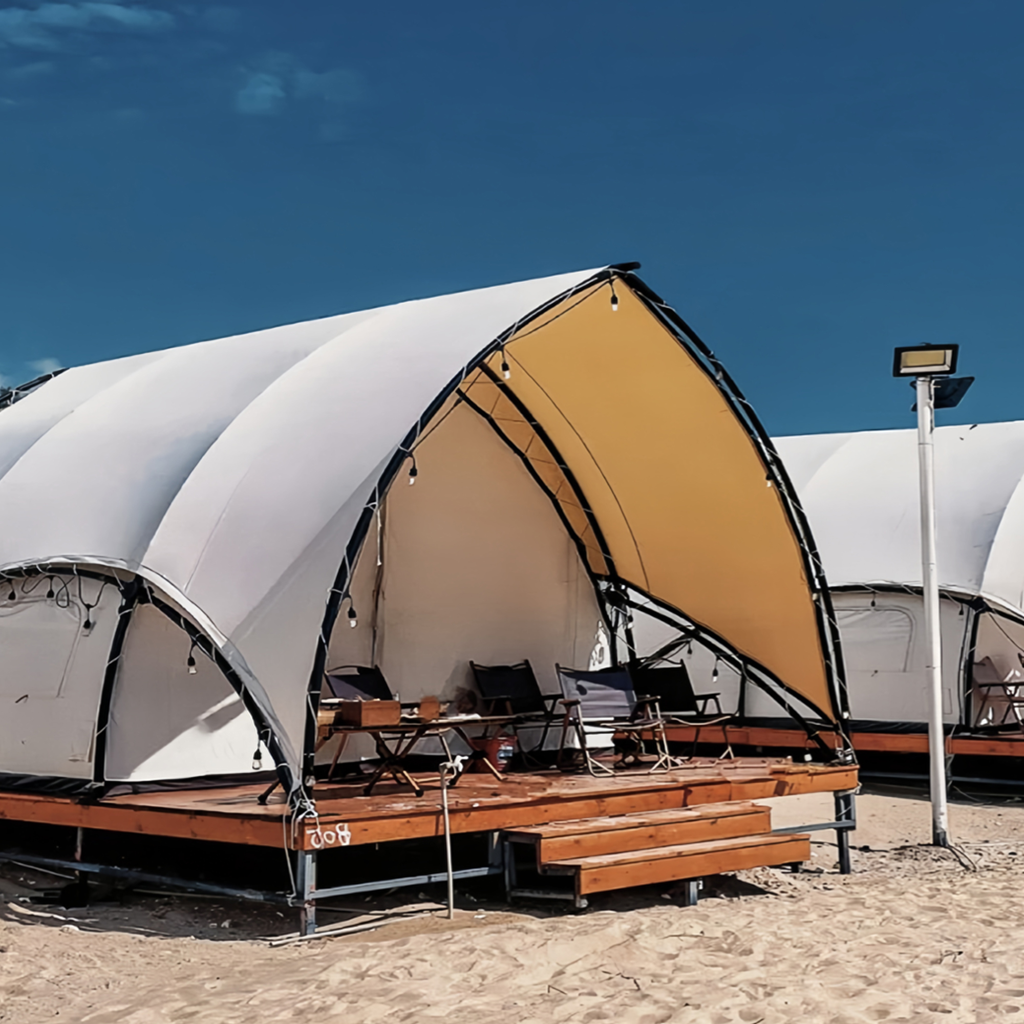 Sailing Hotel Tent | Luxury Architectural Eco-Lodge & Resort Shelter