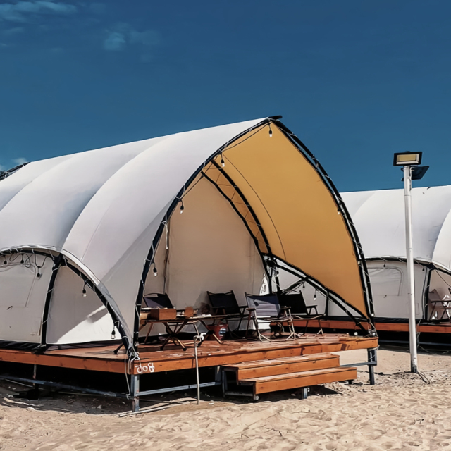 Sailing Hotel Tent | Luxury Architectural Eco-Lodge & Resort Shelter