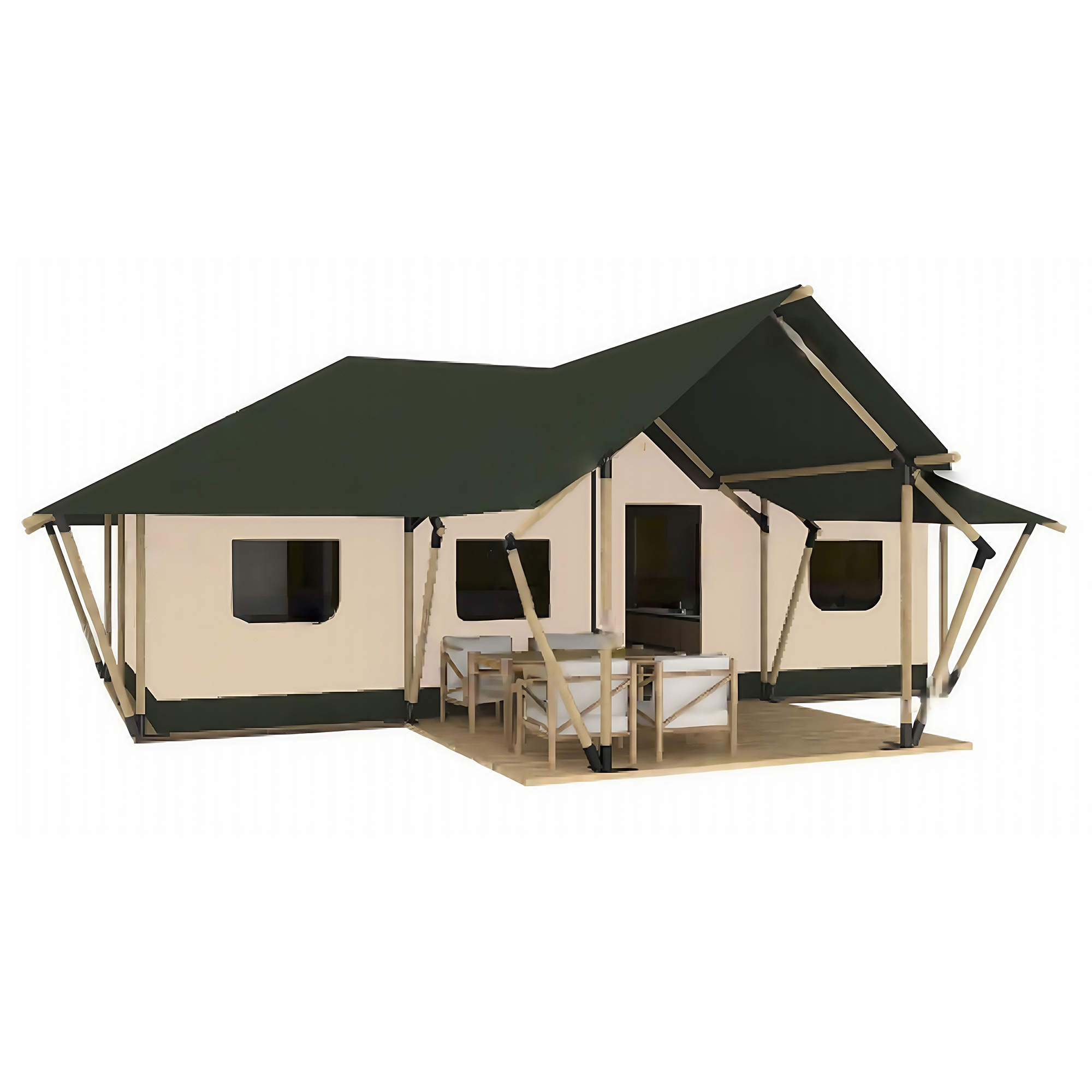 Luxury Escape Tent | Compact Glamping Hotel Pod for Romantic Eco-Retreats